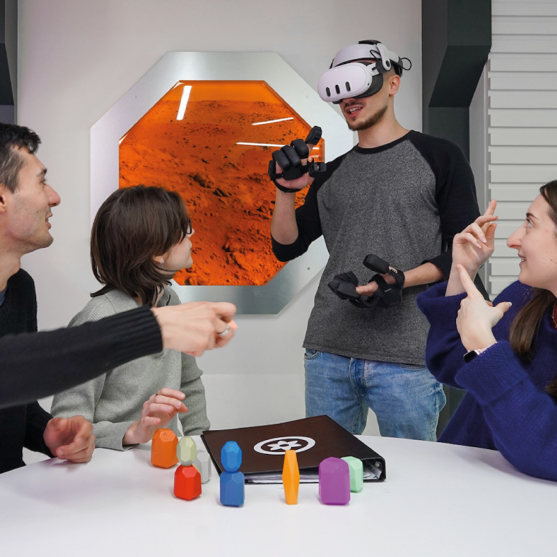 The Touch. Deep tech immersive experience through advanced aptics.