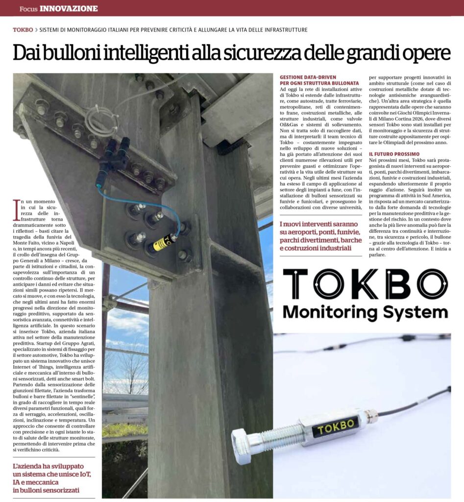 Screen dellarticolo di Repubblica su Tokbo