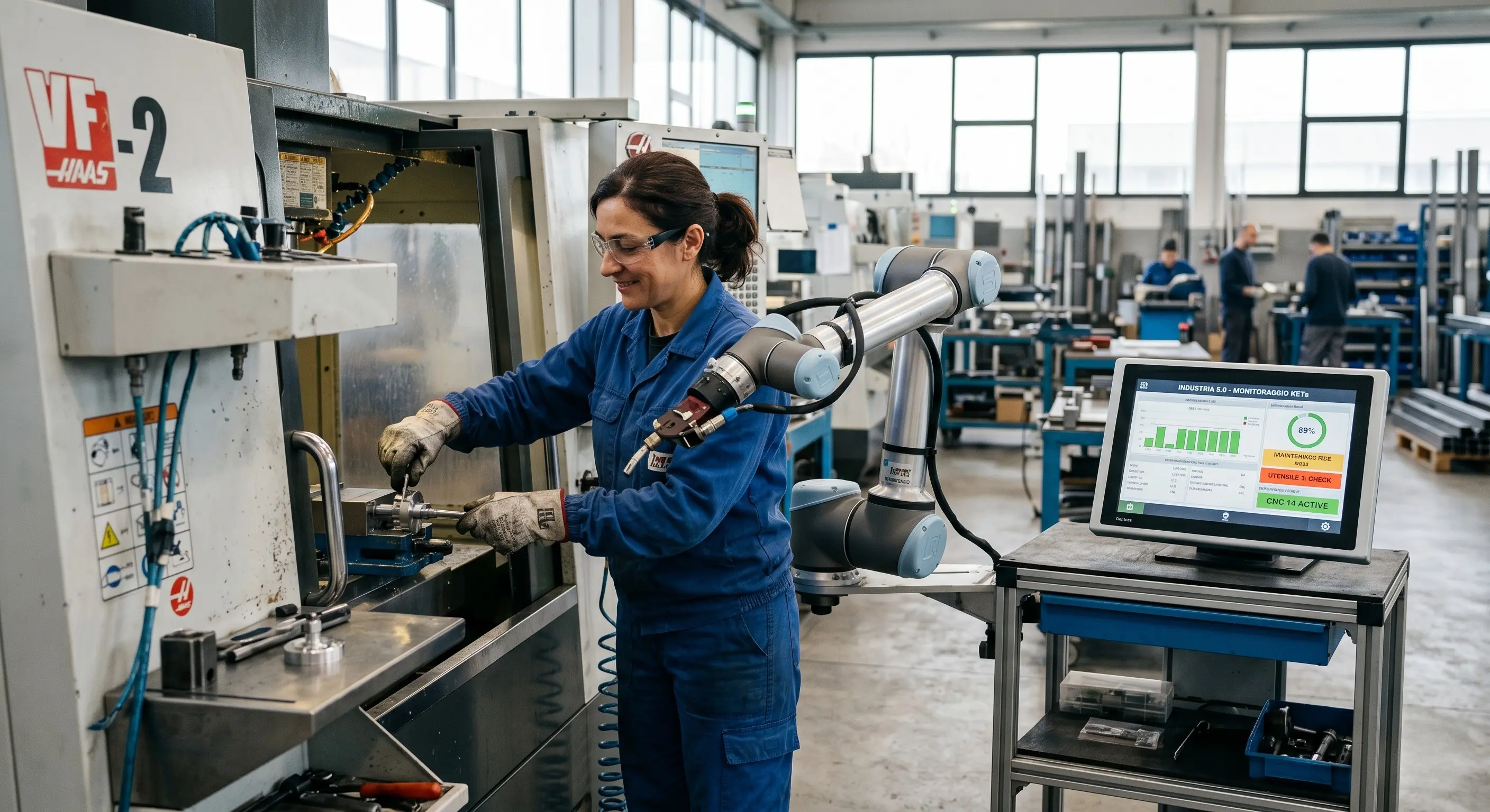 Tecnologie abilitanti, impianto industria 5.0