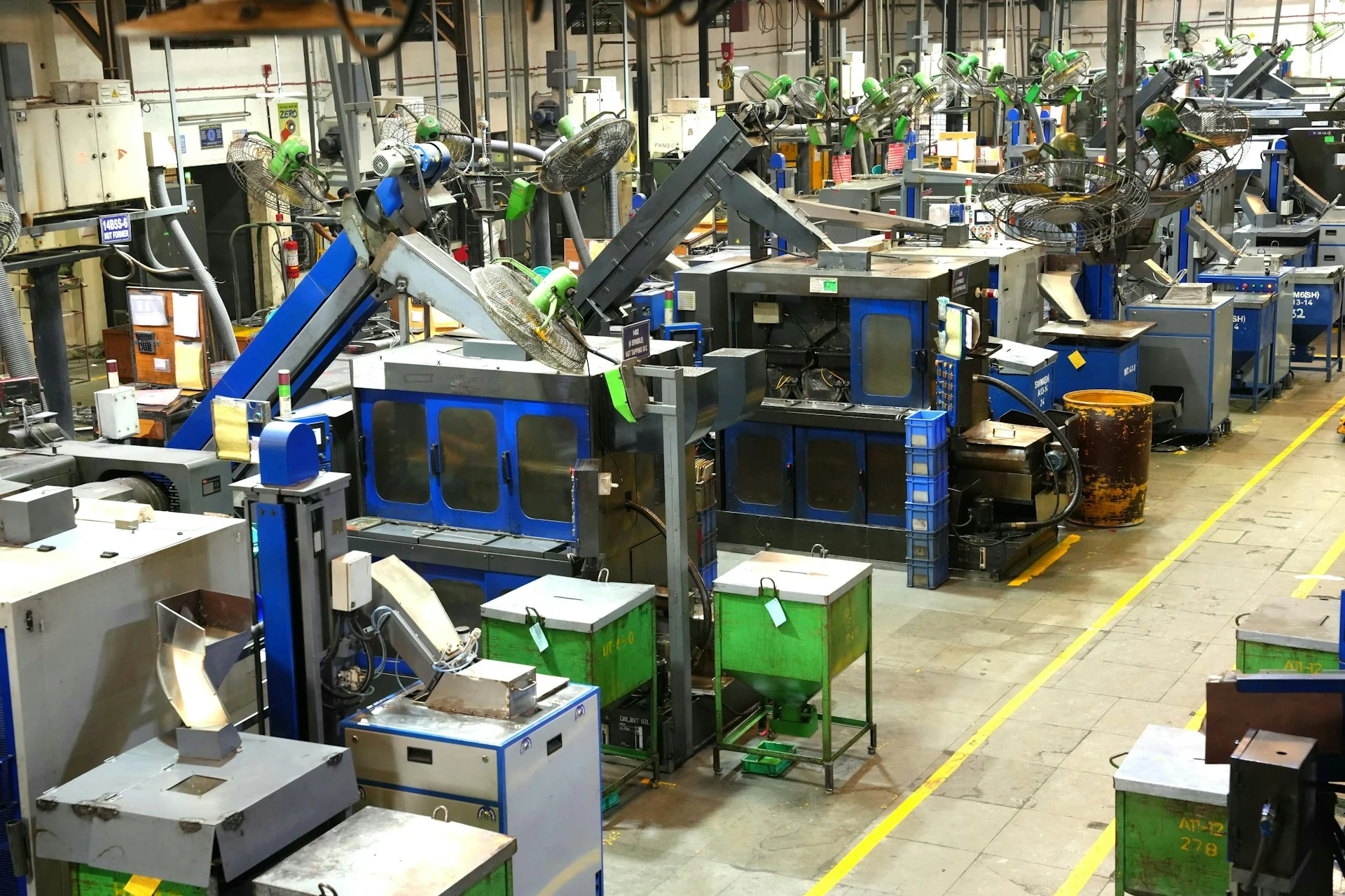 retrofit macchinari industriali in aziende manifatturiere