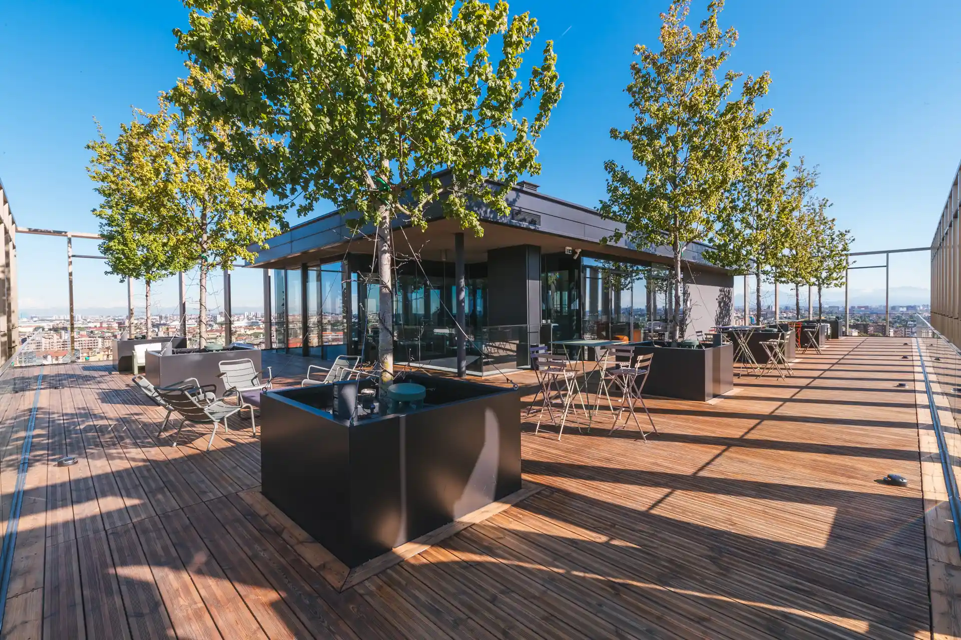 Esterno del terrazzo di Copernico Isola S32